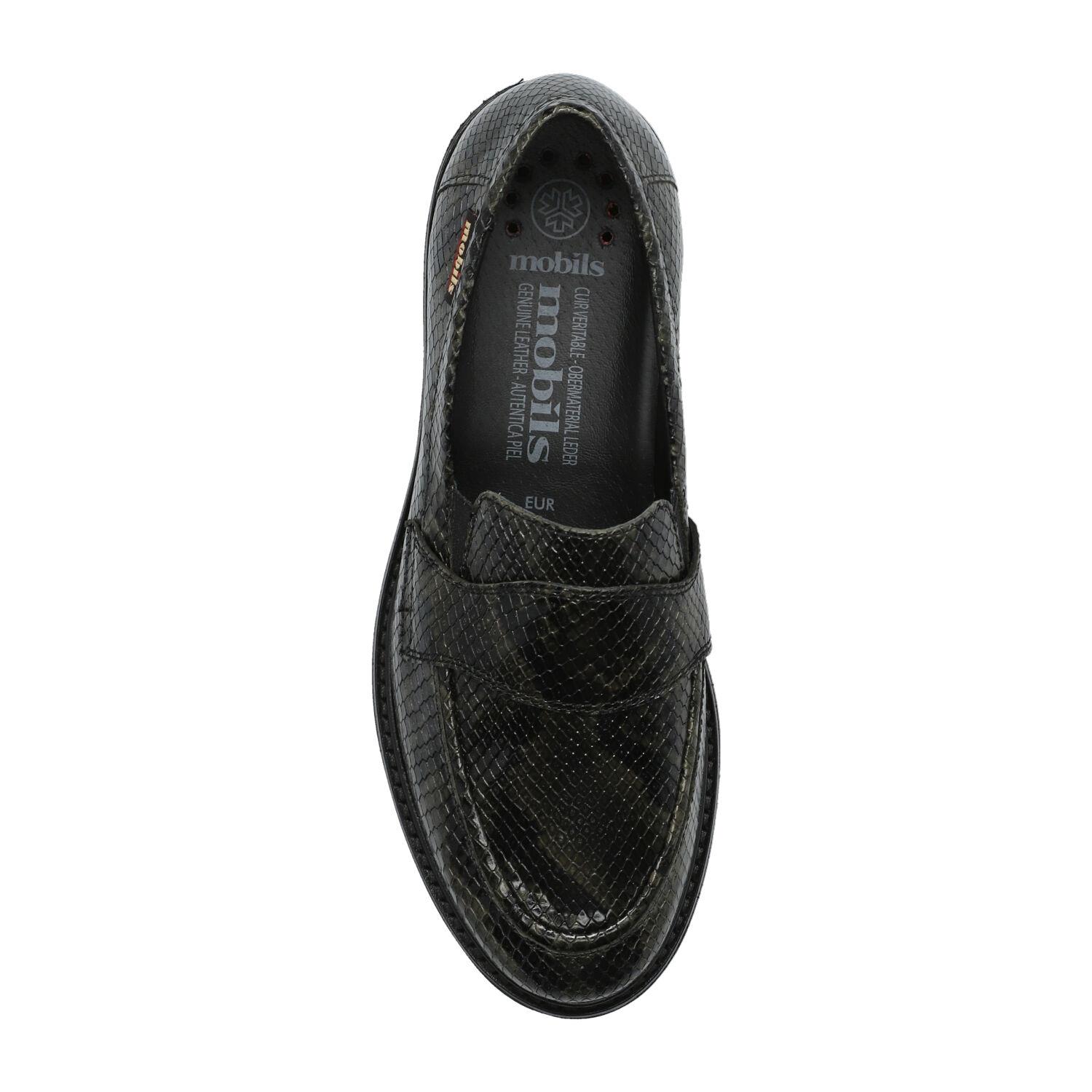 mocassins femme modèle Ocea taupe loden - Mephisto